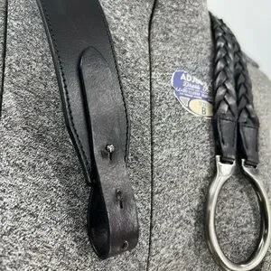 Tommy Bahama 100% leather made in Italy black belt M/L TOMMY BAHAMA ® Size 42 - Black - Made In Italy Leather Belt  main image 4